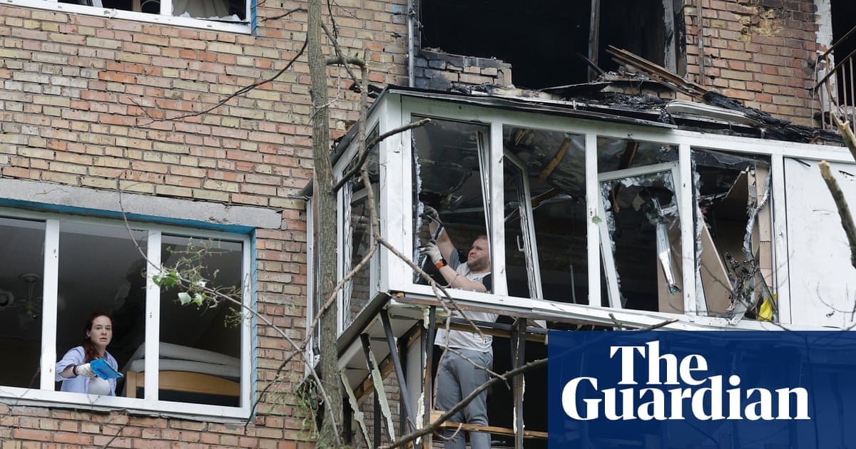 Ukraine war briefing: Kyiv under Russian drone attacks for second night running