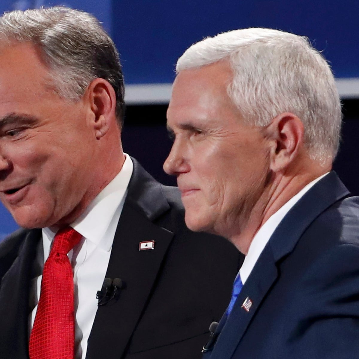 følelse loyalitet Få Tim Kaine shouldn't try standup – and other things we learned at the VP  debate | US elections 2016 | The Guardian
