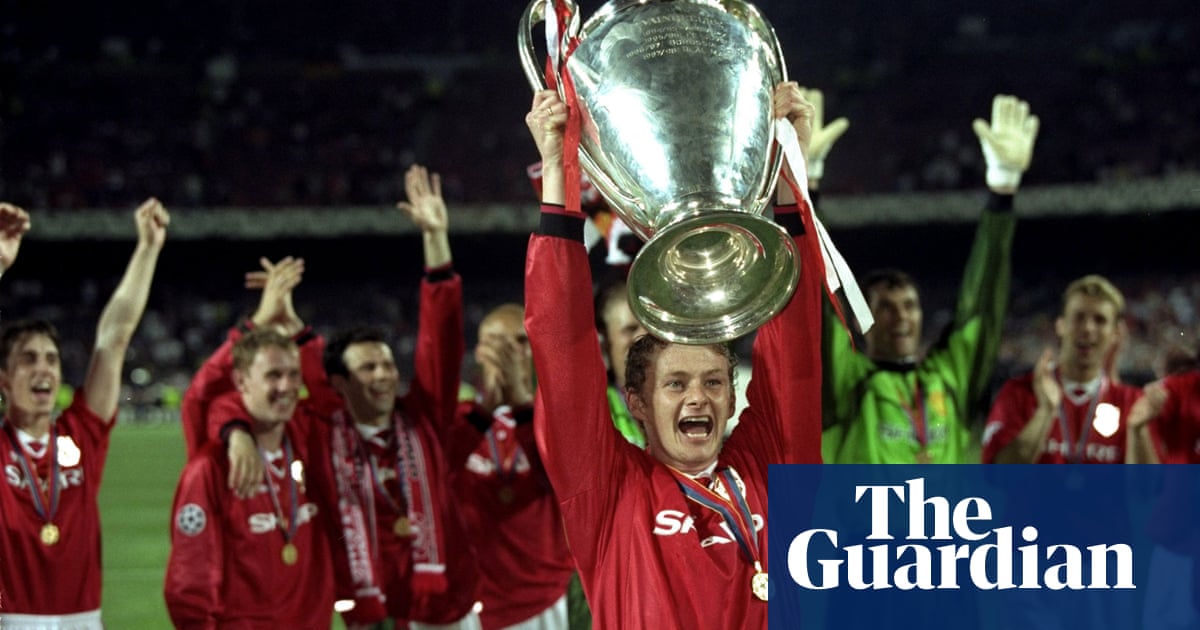 Football quiz: when Manchester United won the Champions League in 1999