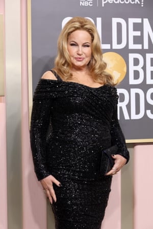 Jennifer Coolidge attends the 80th Annual Golden Globe Awards