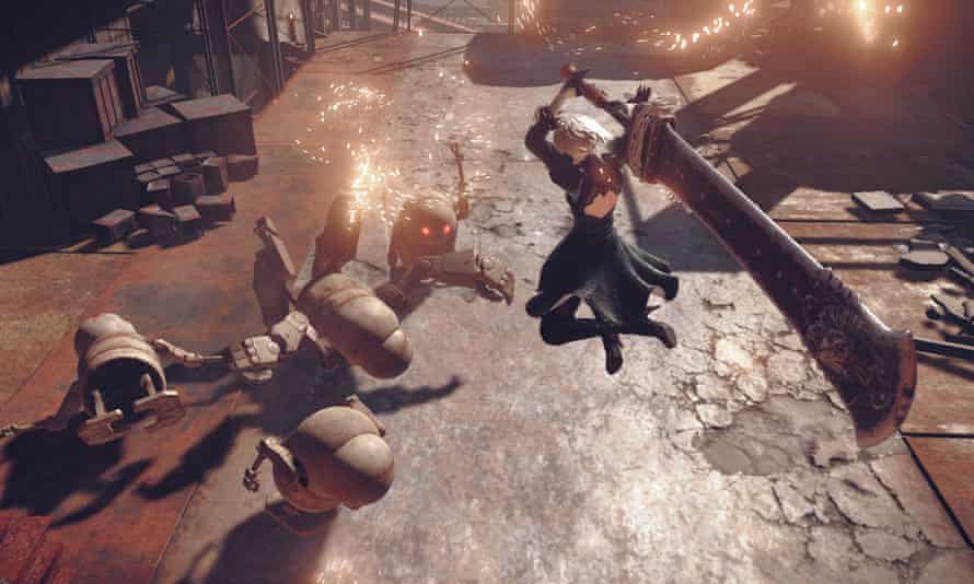 Nier Automata How A Weird Game For Weird People Became A Sleeper Hit Games The Guardian Nier Automata How A Weird Game For Weird People Became A Sleeper Hit Games The Guardian