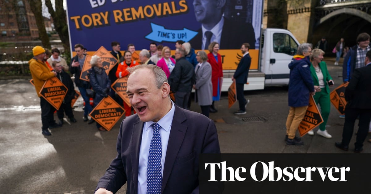 Ed Davey: ‘We need a cross-party agreement on social care’ | Ed Davey