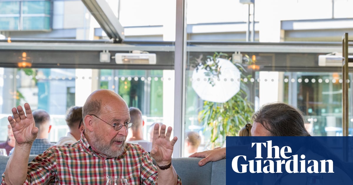 Dining across the divide: ‘I had an idea he was a Tommy Robinson fan and was thinking, Oh my God’