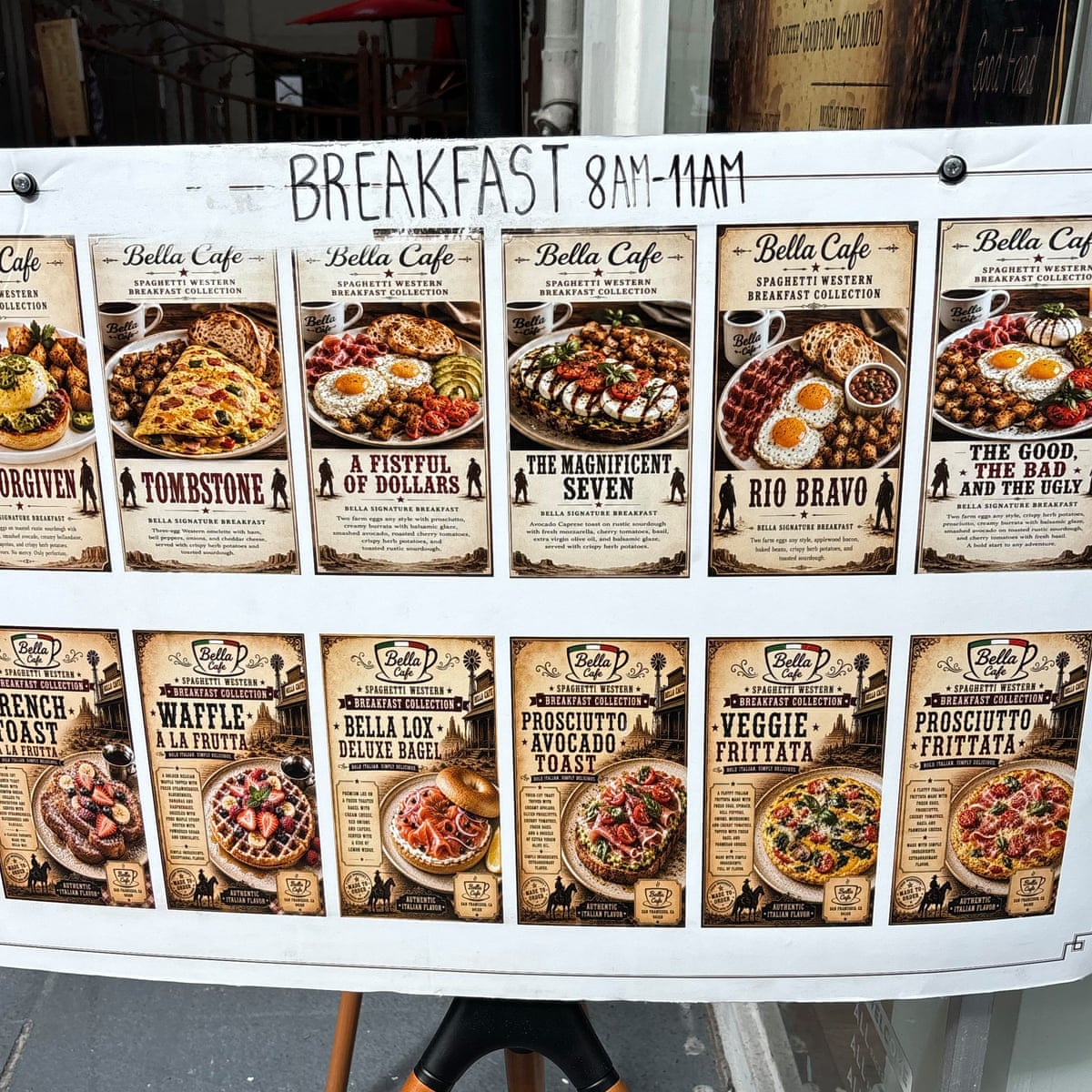 Uncanny and unappetizing: appetites spoil as AI images take over food menus