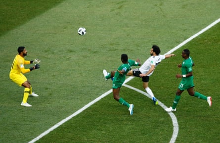 Mo Salah did score against Saudi Arabia but injury meant he couldn’t impose himself on the tourament.