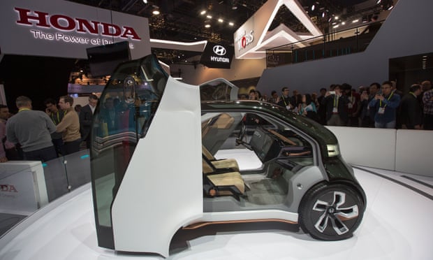 The Honda NeuV concept vehicle