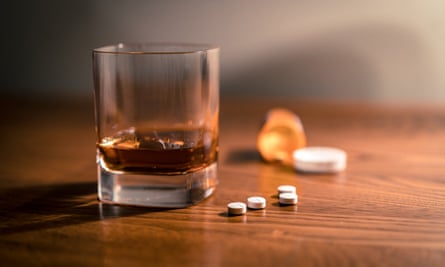 Opiate pills and alcohol epidemic