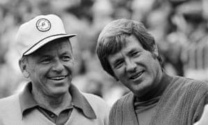 Doug Sanders and Frank Sinatra in 1973.