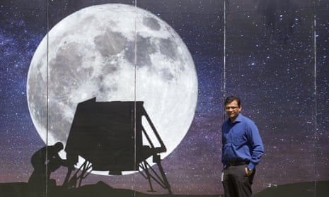 Rahul Narayan of the Indian company TeamIndus which is attempting to land on the moon.