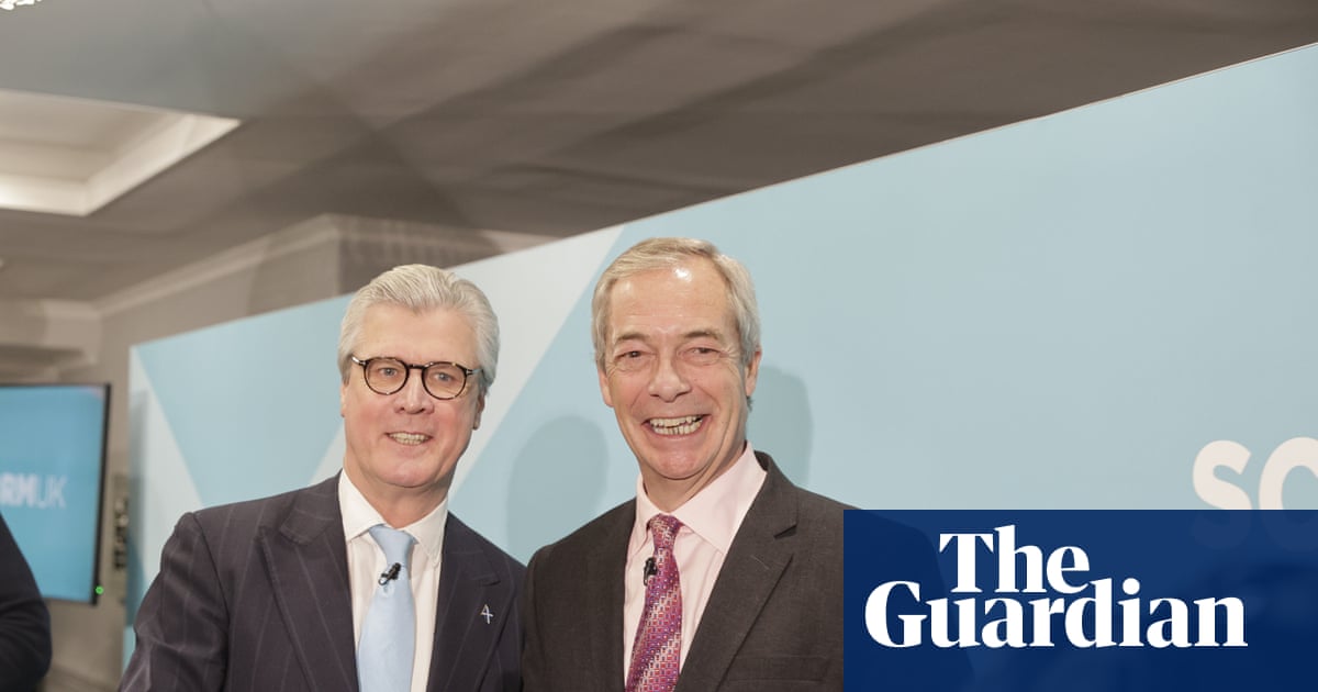 Multimillionaire leader of Reform in Scotland refuses to reveal net worth