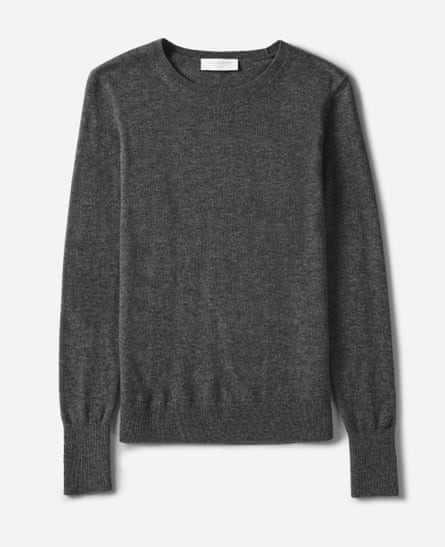Charcoal jumper, £78, from Everlane