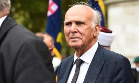 Vince Cable feared people would write him off as a ‘goner’ if he went public.