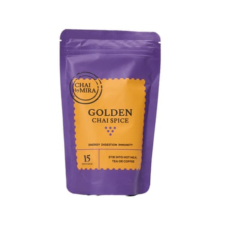 A bag of golden chai CHAI BY MIRA