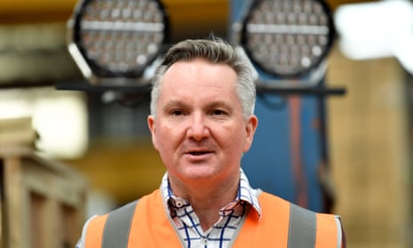 Federal energy and climate minister Chris Bowen.