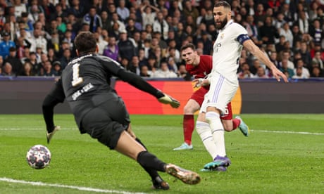 Karim Benzema seals inevitable Real Madrid win against limp Liverpool