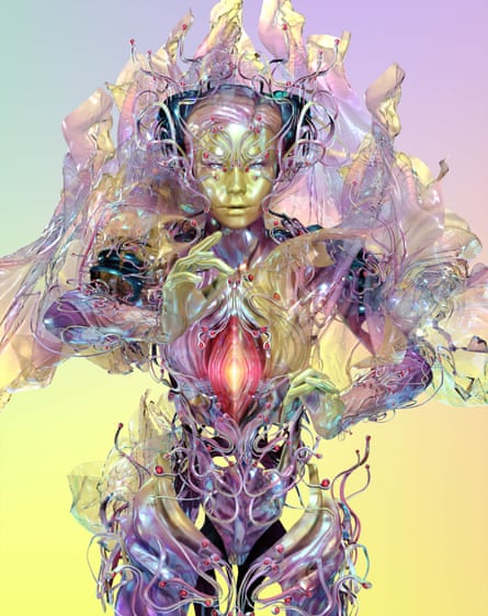 Virtual Avatars, 2017, from the exhibition Virtual Beauty.