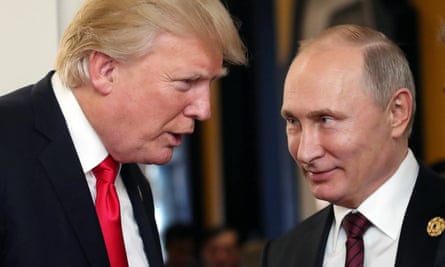 Brothers In Nuclear Arms Trump Defends Vladimir Putin And Funny Kim Jong Un Donald Trump The Guardian