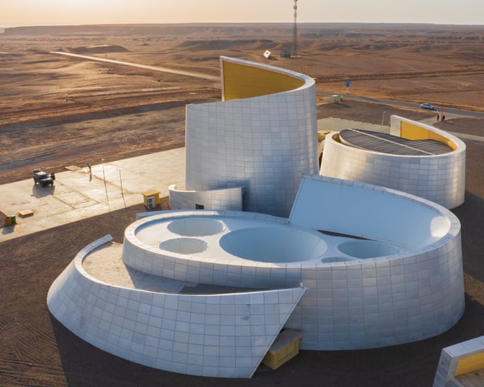Like dinosaur eggs in the sand: the pterosaur museum built to thrive in the Gobi desert