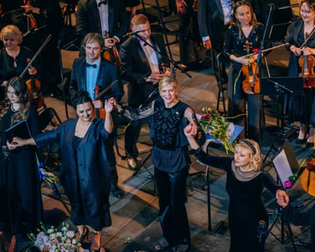 A group of opera performers