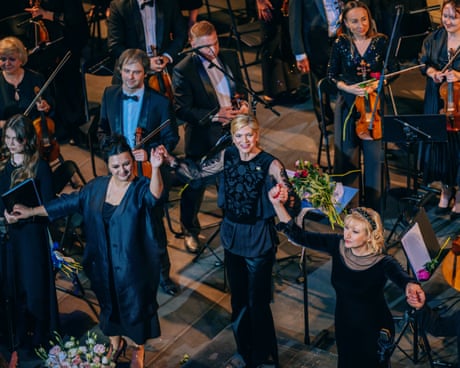 Tears and catharsis as Kyiv premieres opera about Ukrainian children abducted by Russia