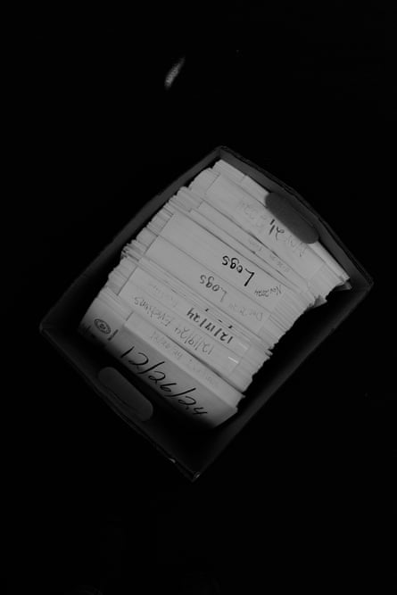 A file holder full of legal documents. immersive-3-up