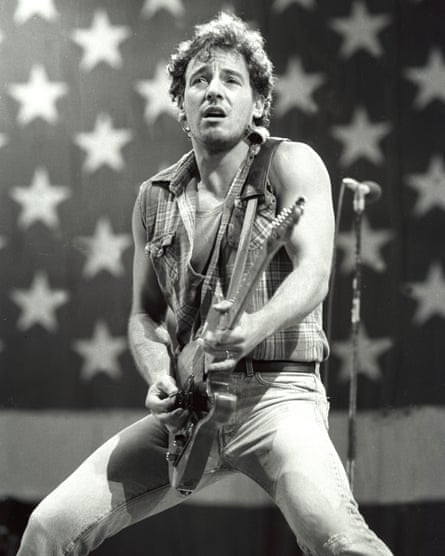 Bruce Springsteen in Los Angeles, California.
