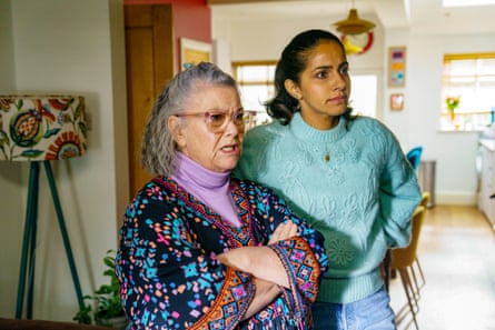 Play dead … Dawn French and Mandip Gill in Can You Keep a Secret?