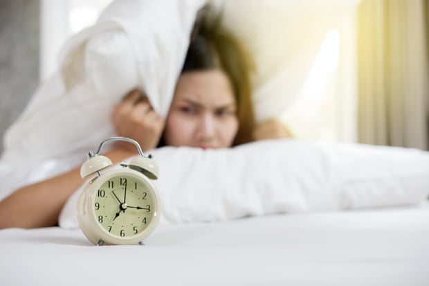 If you find yourself hitting the alarm snooze button a lot, it may be worth talking to a doctor.