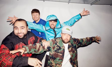 ‘Consistently cringe-inducing’ ... Kurupt FM, who have launched another series of their podcast.