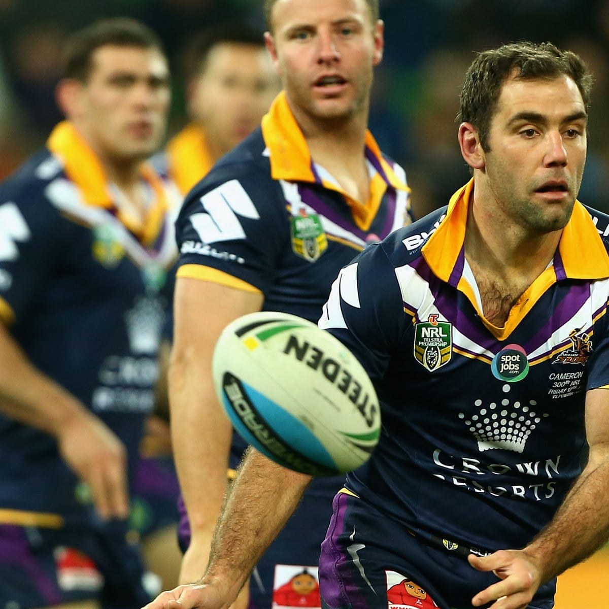 Shoulder Charge Should Remain Banned In Rugby League Says Cameron Smith Sport The Guardian