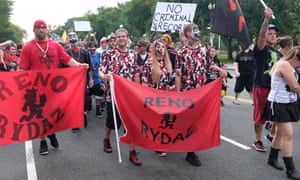 The Juggalos were out in Washington to demonstrate against the FBI’s designation as a gang.