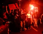 Tens of thousands protest in Israel over plan to escalate war on Gaza – latest updates