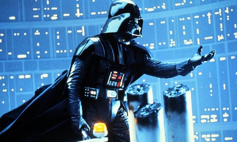 Darth Vader in a scene from The Empire Strikes Back, part of the Star Wars trilogy. The actor who played Vader, Dave Prowse, has died at age 85. 