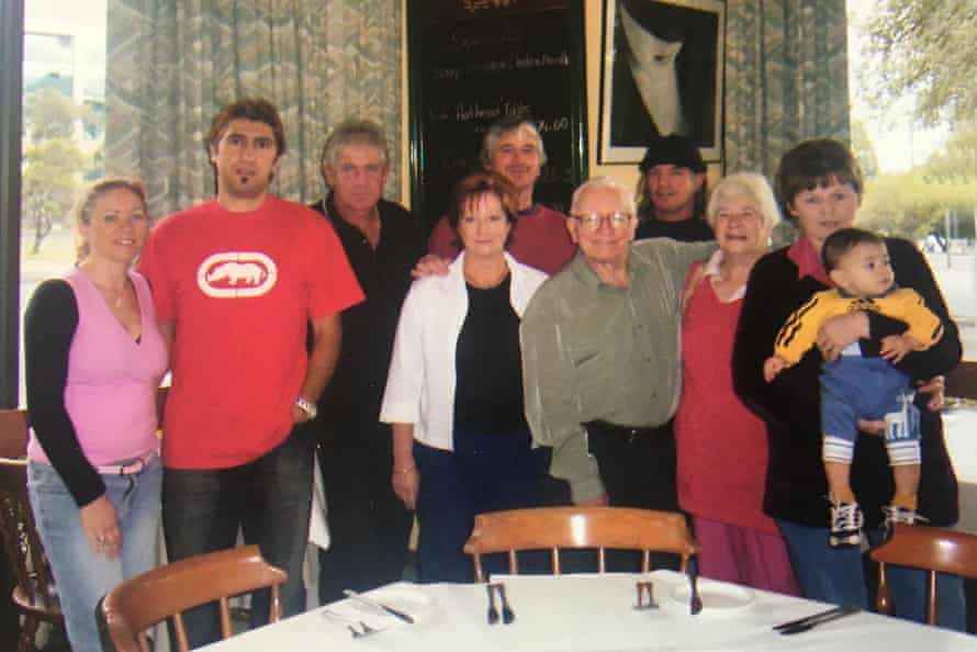 Wheatley and Maria at a celebration to mark the 50th anniversary of his parents in 2004.