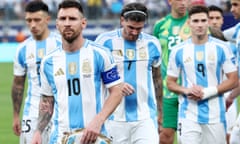 Lionel Messi and Argentina will play in Sunday’s Copa América fina