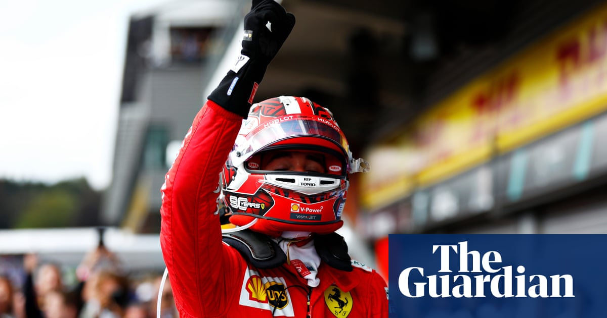 Charles Leclerc claims Belgian Grand Prix for first victory in F1