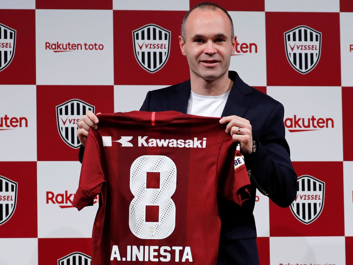 Andrés Iniesta signs for Japanese club Vissel Kobe after leaving Barcelona | Andrés Iniesta | The Guardian