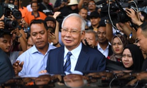 马来西亚前总理纳吉布·拉扎克(Najib Razak)是腐败和洗钱调查的对象。