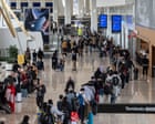 TSA official says workers have missed out on nearly $1bn in pay as airport turmoil continues amid shutdown – live