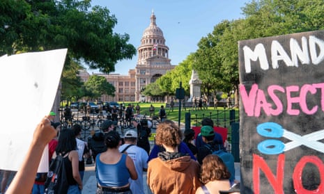 Abortion protest in Austin