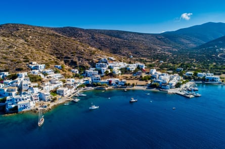 Katapola vilage, on Amorgos