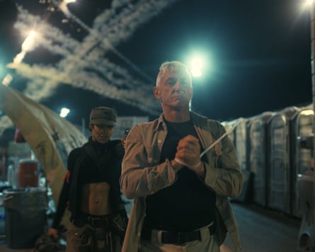 Teyana Taylor as Perfidia and Sean Penn as Col Steven J Lockjaw in One Battle After Another.