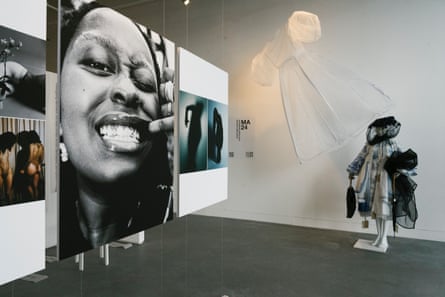 A postgraduate show at the London College of Fashion, East Bank.