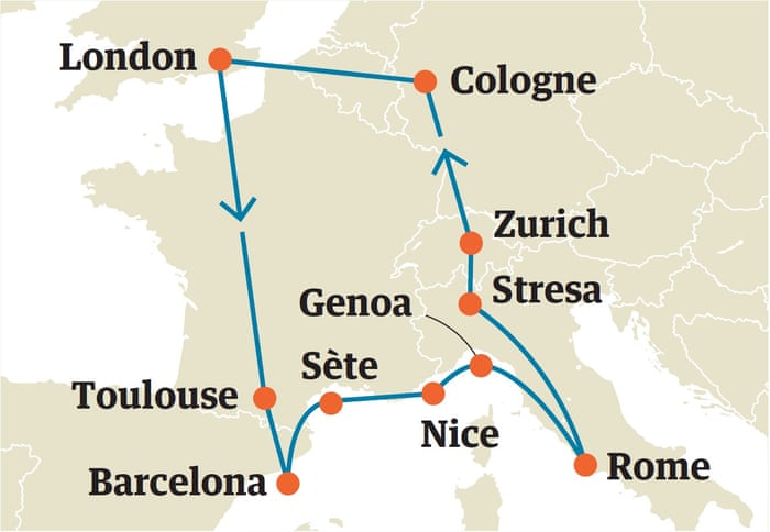 Five Great Interrail Itineraries Across Europe Travel The Guardian