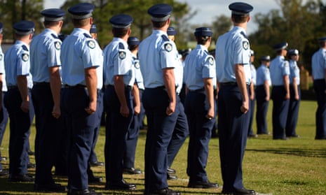 Queensland police members at graduation