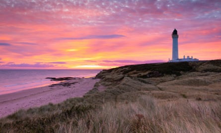 You'll never walk alone: 10 great UK walking festivals for spring and summer | walking holidays 4 Covesea Lighthouse on the Moray Coast Trail.
