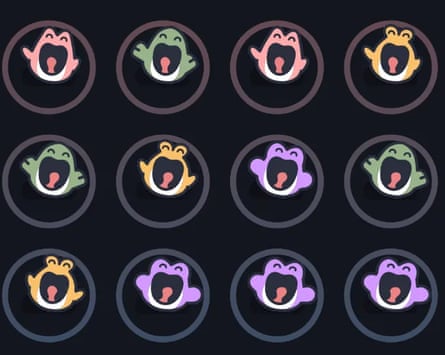 Soon, your screen is full of smug-looking little frogs who sing to you.