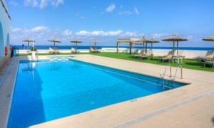 Pool at hotel roca bella, Formentera