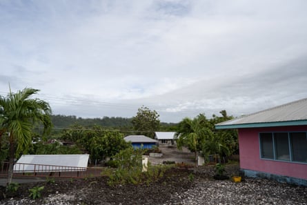 Safotu village from Safotu hospital