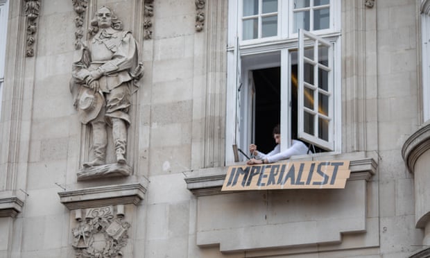 Goldsmiths students occupy Deptford Town Hall in a protest against racism